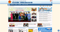 Desktop Screenshot of molisa.gov.vn